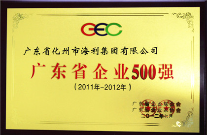 2012（广东）省企业500强